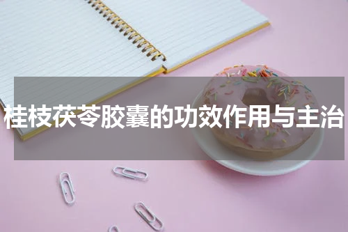 桂枝茯苓胶囊的功效作用与主治