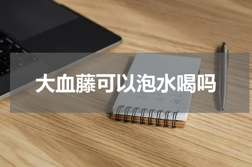 大血藤可以泡水喝吗