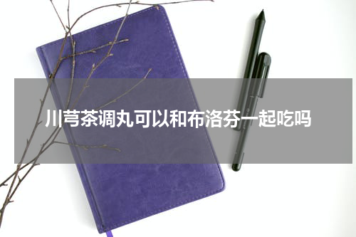 川芎茶调丸可以和布洛芬一起吃吗