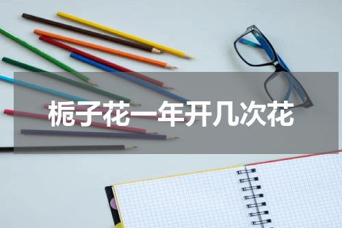 栀子花一年开几次花