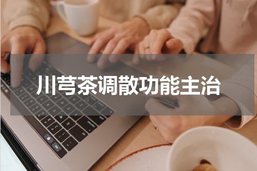 川芎茶调散功能主治