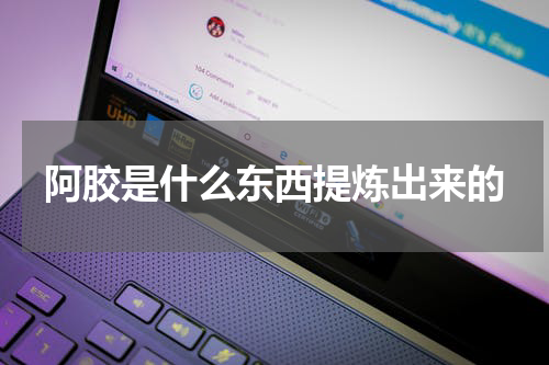 阿胶是什么东西提炼出来的