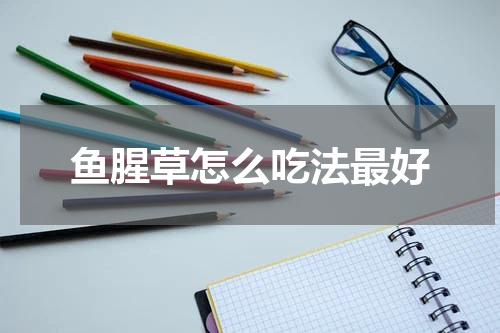 鱼腥草怎么吃法最好