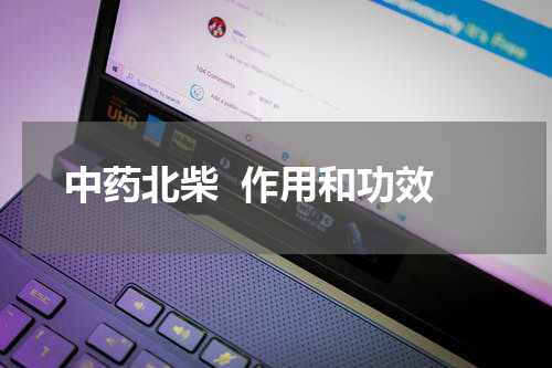 中药北柴  作用和功效