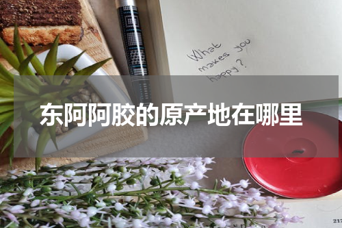 东阿阿胶的原产地在哪里