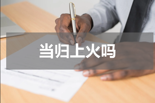 当归上火吗