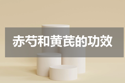赤芍和黄芪的功效