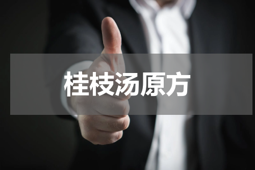 桂枝汤原方