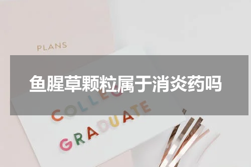鱼腥草颗粒属于消炎药吗
