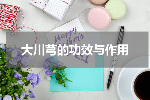 大川芎的功效与作用