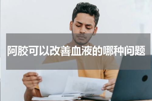 阿胶可以改善血液的哪种问题
