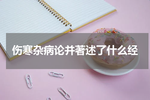 伤寒杂病论并著述了什么经
