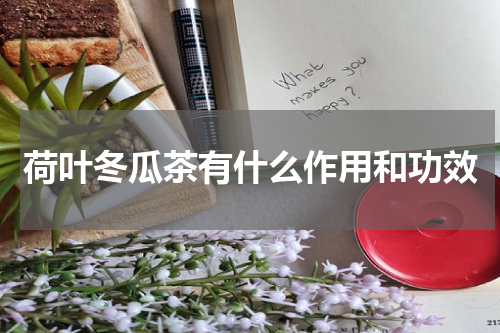 荷叶冬瓜茶有什么作用和功效