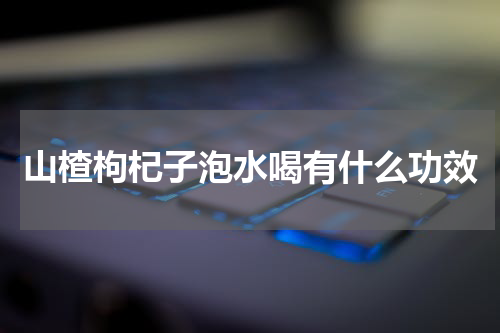 山楂枸杞子泡水喝有什么功效