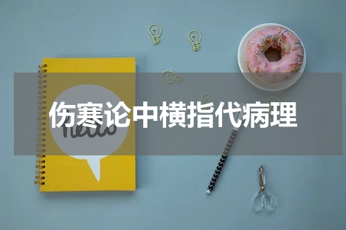 伤寒论中横指代病理