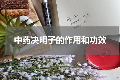 中药决明子的作用和功效