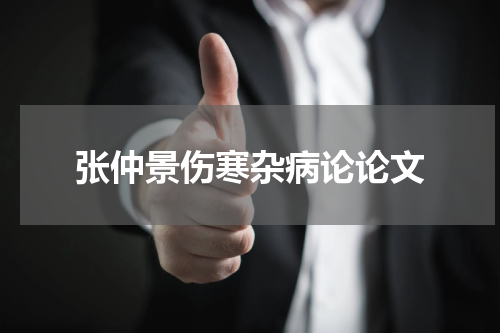 张仲景伤寒杂病论论文