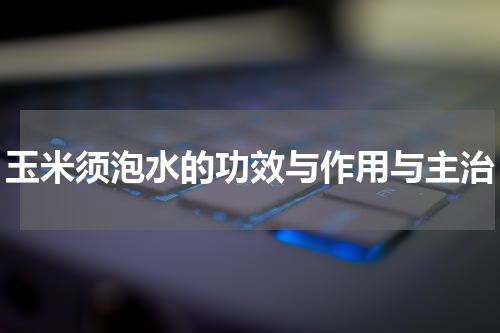 玉米须泡水的功效与作用与主治