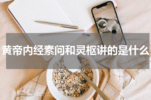 黄帝内经素问和灵枢讲的是什么