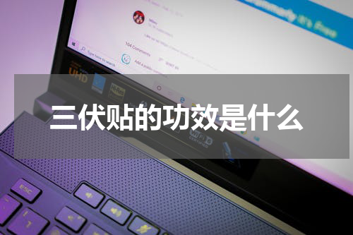 三伏贴的功效是什么