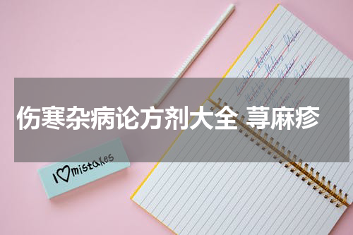 伤寒杂病论方剂大全 荨麻疹