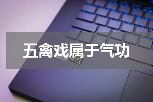 五禽戏属于气功