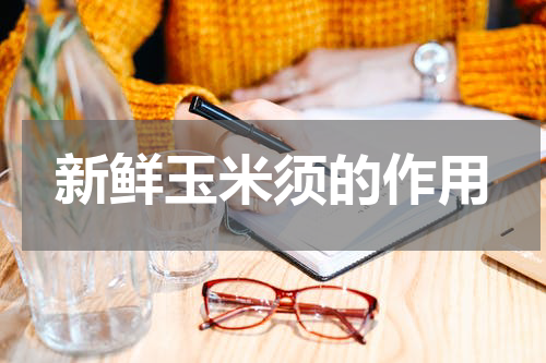 新鲜玉米须的作用