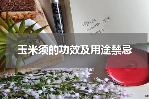 玉米须的功效及用途禁忌