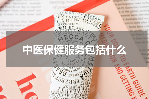 中医保健服务包括什么
