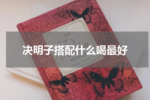 决明子搭配什么喝最好