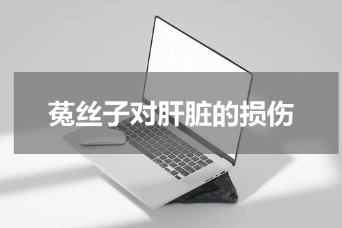 菟丝子对肝脏的损伤