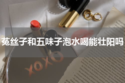 菟丝子和五味子泡水喝能壮阳吗