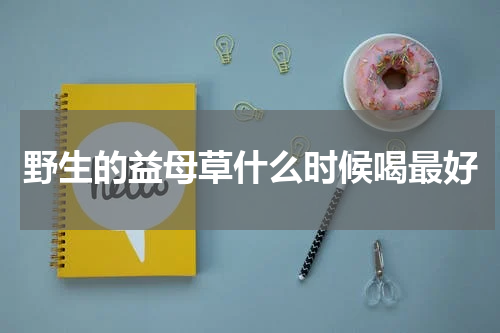 野生的益母草什么时候喝最好