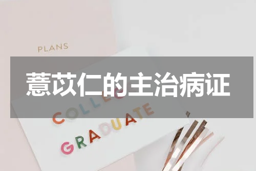 薏苡仁的主治病证