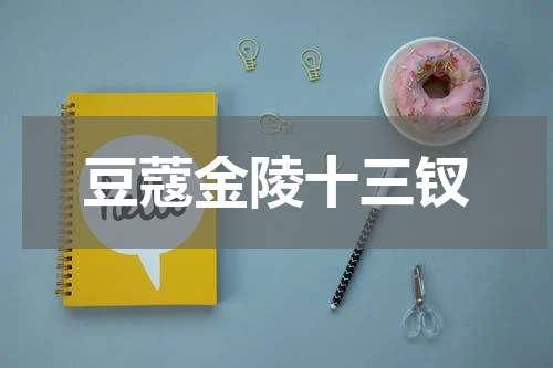 豆蔻金陵十三钗