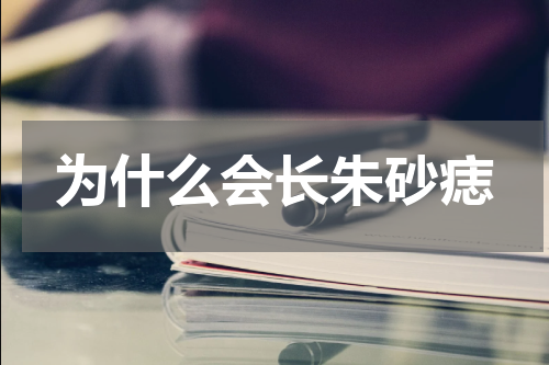 为什么会长朱砂痣