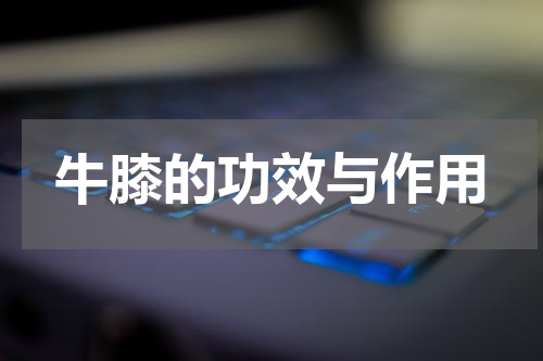 牛膝的功效与作用