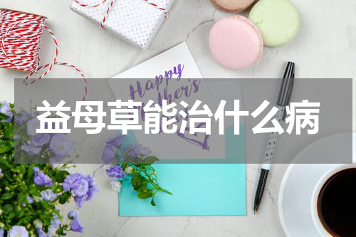 益母草能治什么病