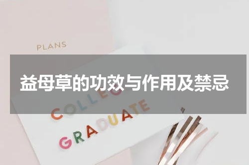 益母草的功效与作用及禁忌