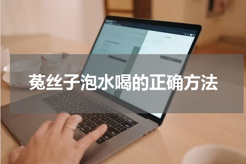 菟丝子泡水喝的正确方法