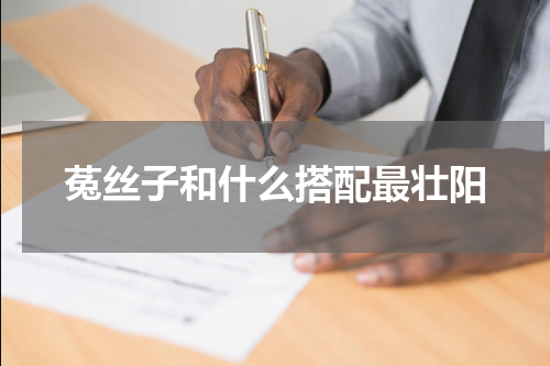 菟丝子和什么搭配最壮阳