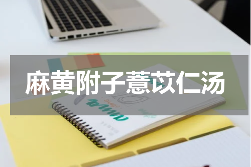 麻黄附子薏苡仁汤