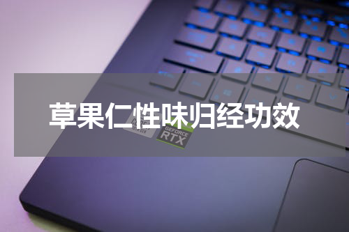 草果仁性味归经功效
