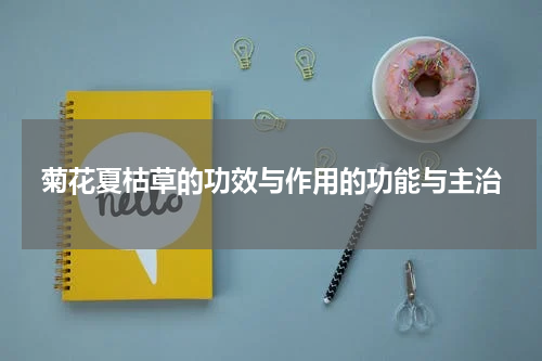 菊花夏枯草的功效与作用的功能与主治