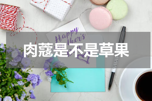 肉蔻是不是草果