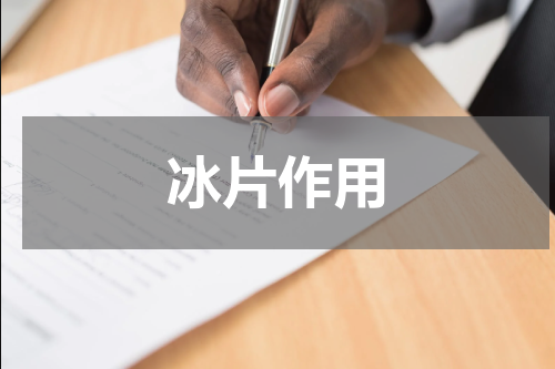 冰片作用