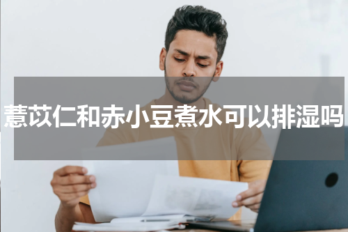 薏苡仁和赤小豆煮水可以排湿吗