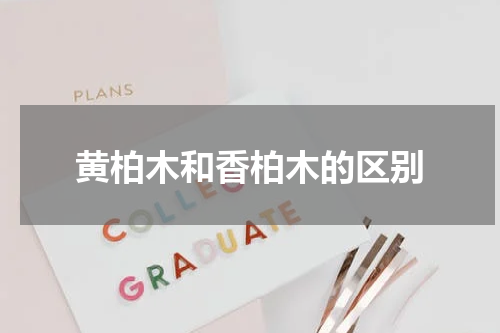 黄柏木和香柏木的区别