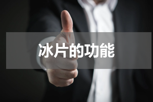 冰片的功能