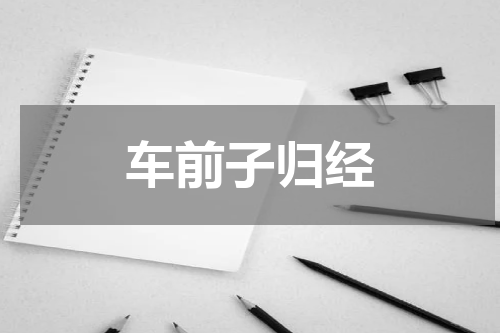 车前子归经